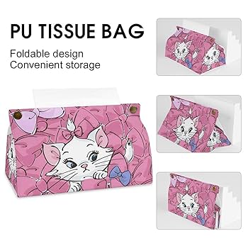 Amazon｜ティッシュケース 猫柄 マリーちゃん ティッシュ